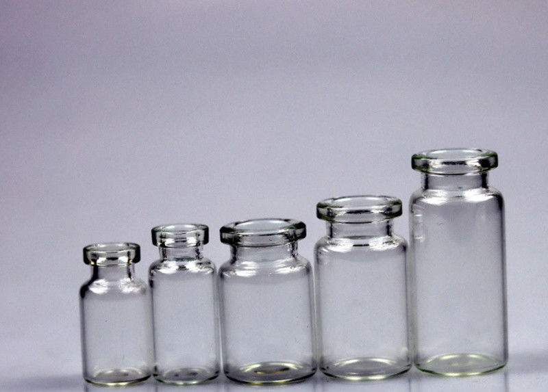 Viên thủy tinh loại I được đúc Viên thủy tinh y tế 10ml với nút cao su