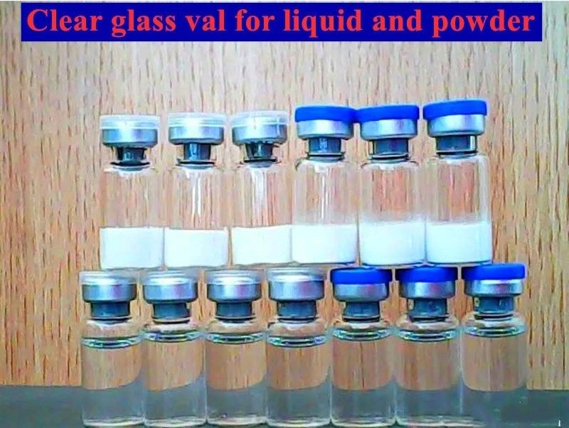 Borosilicate 18mm Clear Glass Vials With Caps USP Type Empty Glass Vial Các loại vial bằng thủy tinh trong
