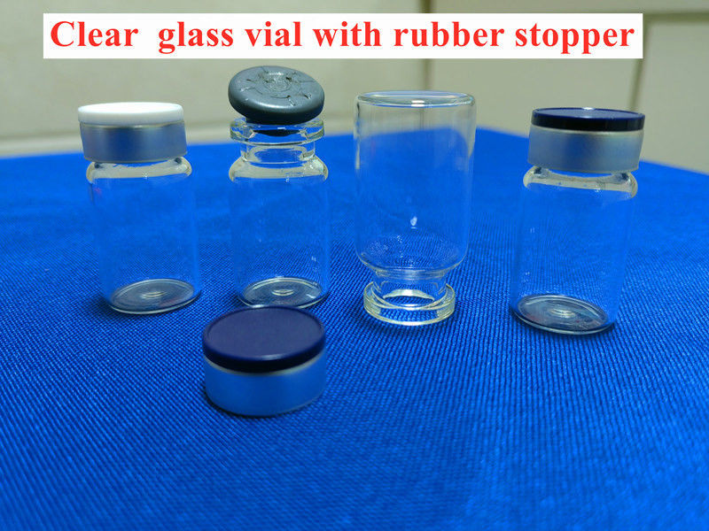 Borosilicate 18mm Clear Glass Vials With Caps USP Type Empty Glass Vial Các loại vial bằng thủy tinh trong