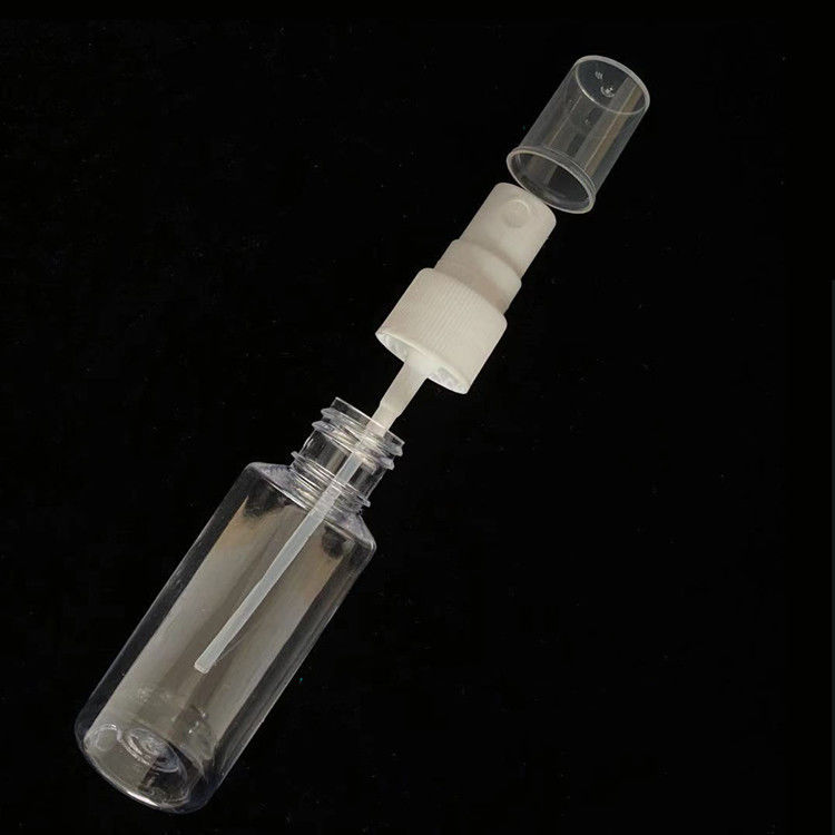 Nạp đầy trống trắng trong suốt giá rẻ trống trong suốt 1 oz 50ml 100ml 120ml mỹ phẩm PET nhựa ống xịt sương mù