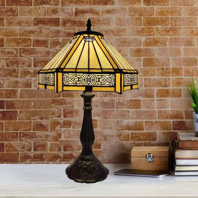 30cm 40cm Đèn bàn đồ cổ Đèn quầy Bar Phòng ngủ Phòng khách Nhà trang trí Đèn bàn đồ thủ công Đèn màu