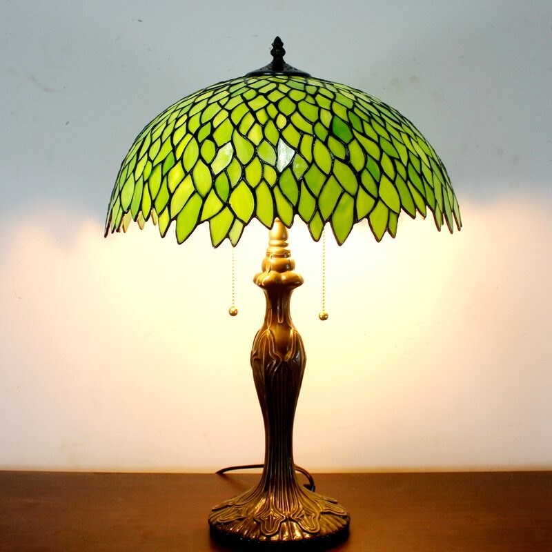 40cm 12 inch Thổ Nhĩ Kỳ thủ công Mosaic đồ cổ trang trí retro phòng khách phòng ngủ bên cạnh khách sạn kính màu đèn bàn