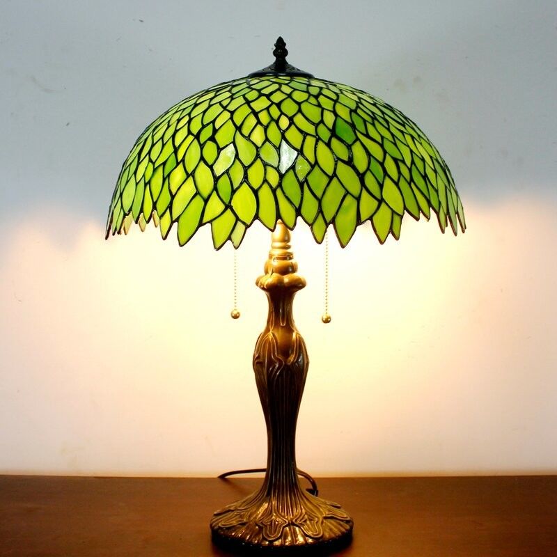 Ánh sáng bảng kính màu lá xanh lá cây Crystal Đèn Đọc Đèn Đèn Đường Đường Đường Đường Đường Đường Đường Đường Đường Đường Đường Đường