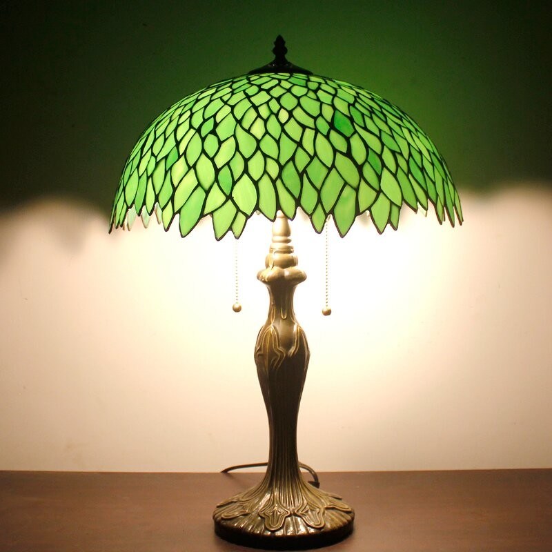 40cm 12 inch Thổ Nhĩ Kỳ thủ công Mosaic đồ cổ trang trí retro phòng khách phòng ngủ bên cạnh khách sạn kính màu đèn bàn