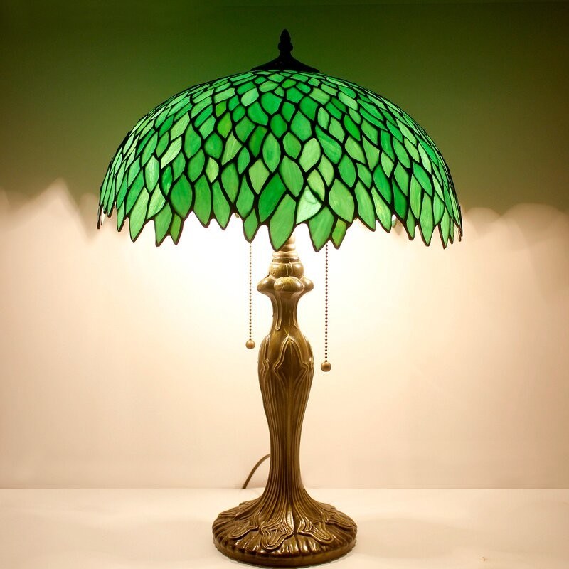 40cm 12 inch Thổ Nhĩ Kỳ thủ công Mosaic đồ cổ trang trí retro phòng khách phòng ngủ bên cạnh khách sạn kính màu đèn bàn