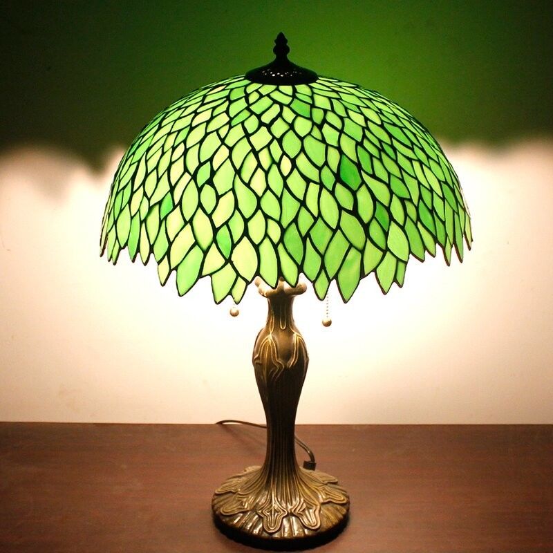 Ánh sáng bảng kính màu lá xanh lá cây Crystal Đèn Đọc Đèn Đèn Đường Đường Đường Đường Đường Đường Đường Đường Đường Đường Đường Đường